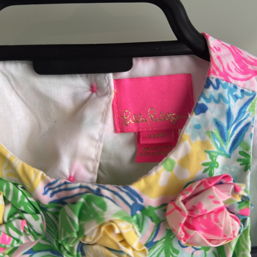 Lilly Pulitzer Multicolor Floral Kids Dress - Picture 2 of 5